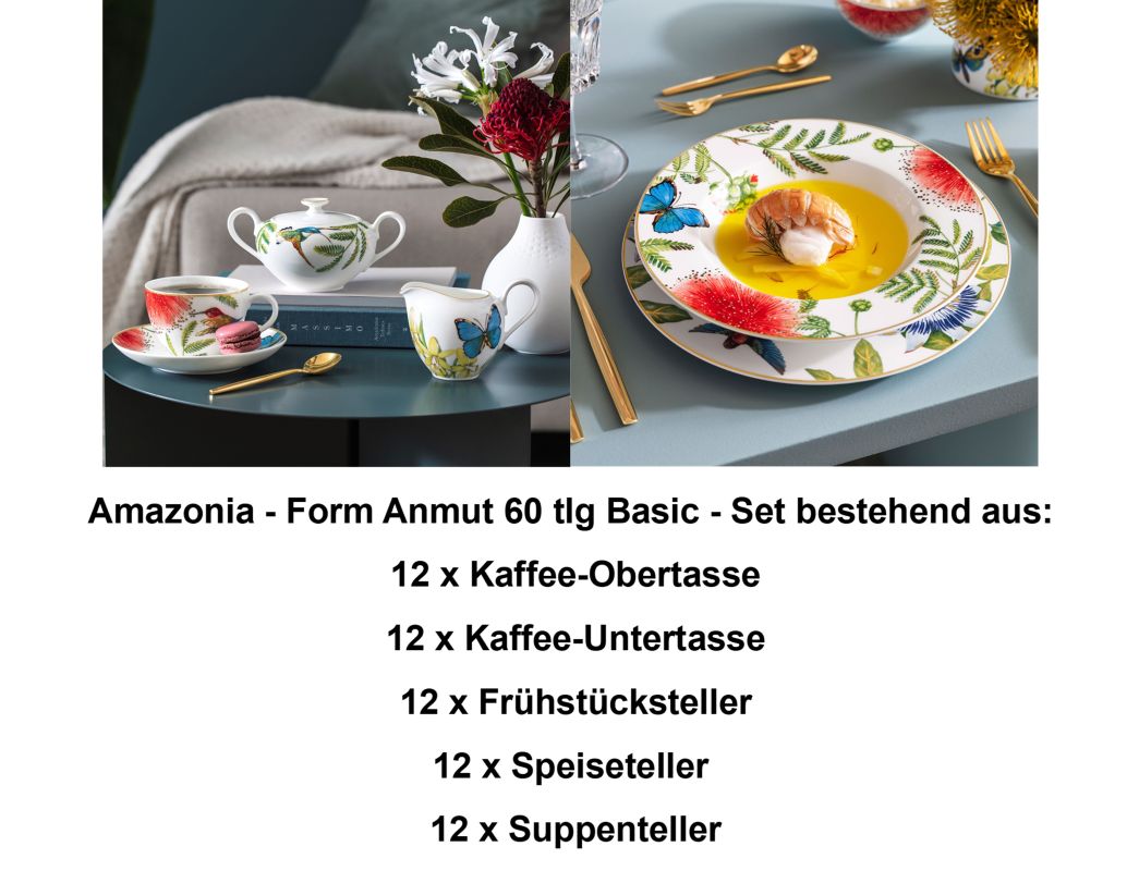 1035141011 Amazonia-Form Anmut, Basic-Set, 12 Personen