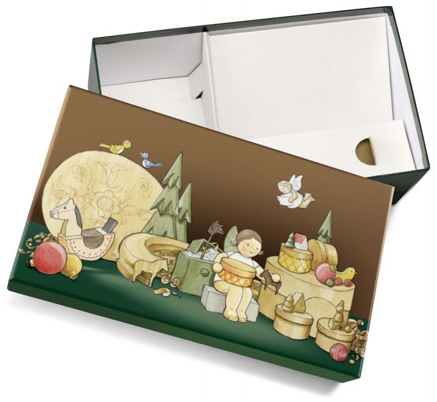 Wendt & Kühn, GB/158 Gift box Angel in the toy village