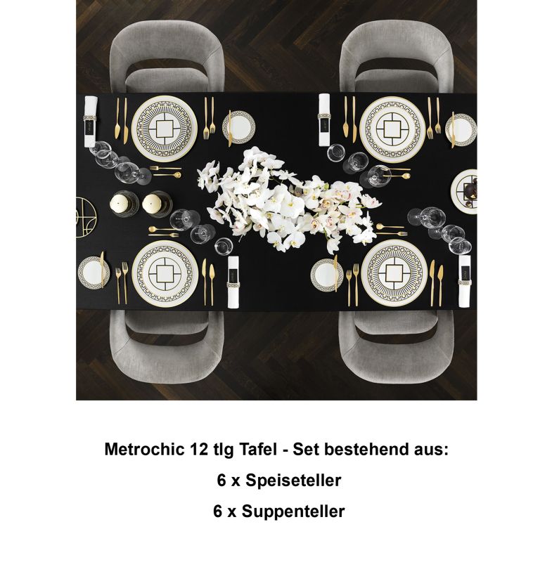 1046521003 Metrochic, Tafel-Set, 12 Personen
