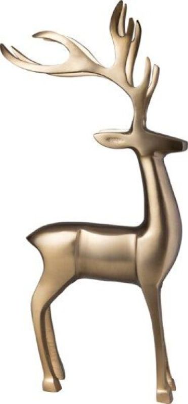 1486777425, Villeroy & Boch, Christmas Chic, gold deer 44.5 cm