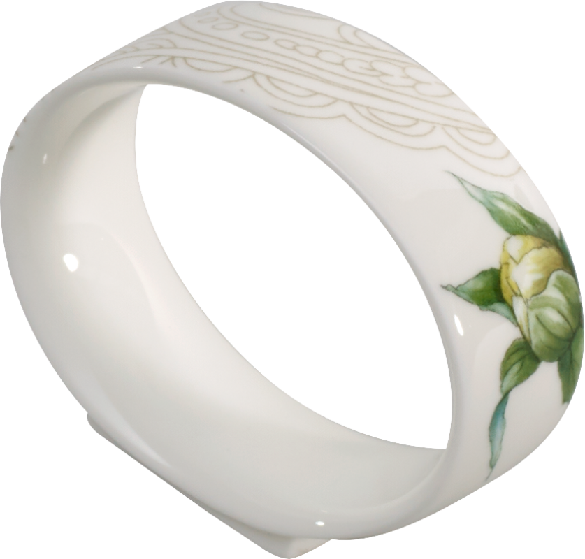 Villeroy & Boch, Quinsai Garden Gifts, Napkin ring, 6.5x2.5x5.5 cm