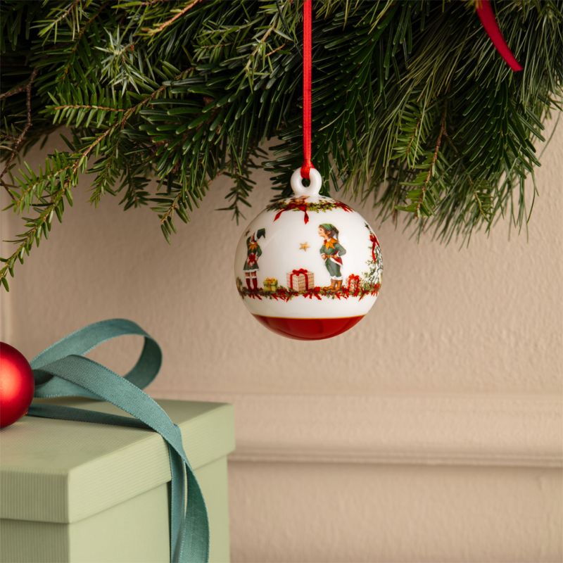 Annual Christmas Edition 2026 annual Christmas bauble with festive Christmas design