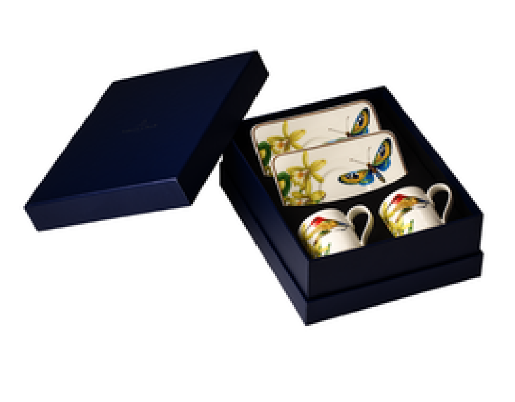 Villeroy & Boch, Amazonia - Form "Modern Grace", Espressoset, 4 teilig