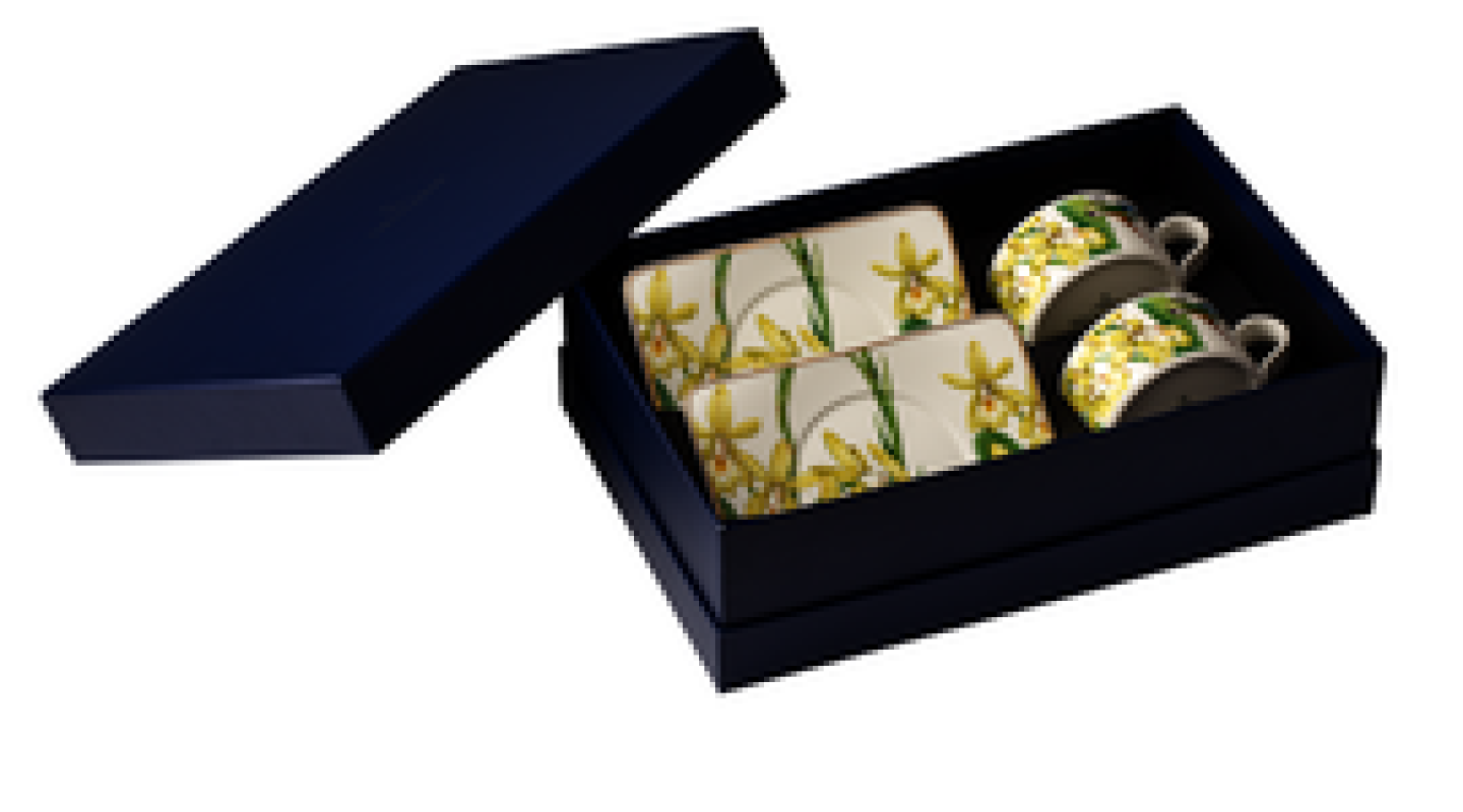 Villeroy & Boch, Amazonia - Form "Modern Grace", Teeset, 4 teilig
