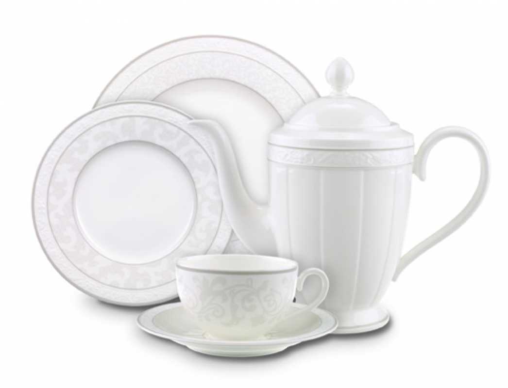 Villeroy & Boch, Gray Pearl, Kaffeeservice 21 tlg.