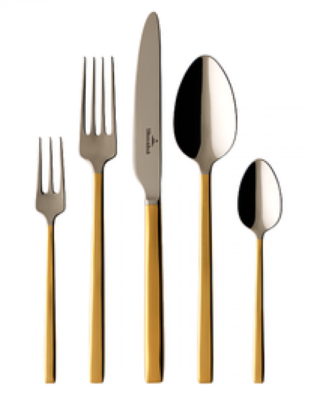 Villeroy & Boch, La Classica partly gold plated, 30pcs. dinner set