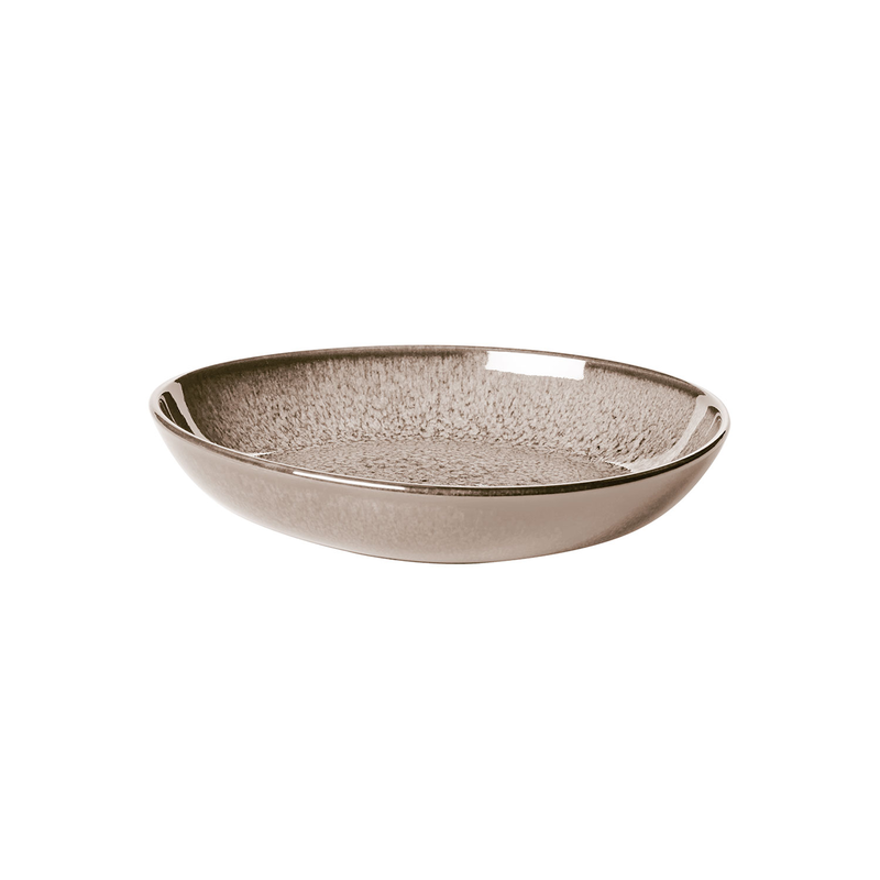 Lave beige bowl flat small