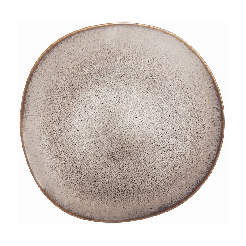 Lave beige dinner plate