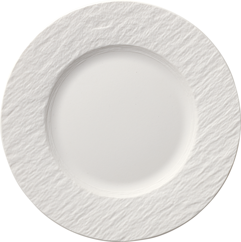 1042402640 Villeroy & Boch, Manufacture Rock blanc, Breakfast Plate, 22 cm