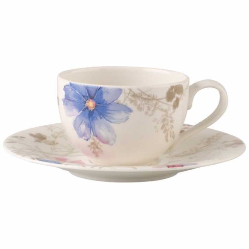 Villeroy & Boch, Mariefleur Gris, coffee cup and saucer, 2 pcs.