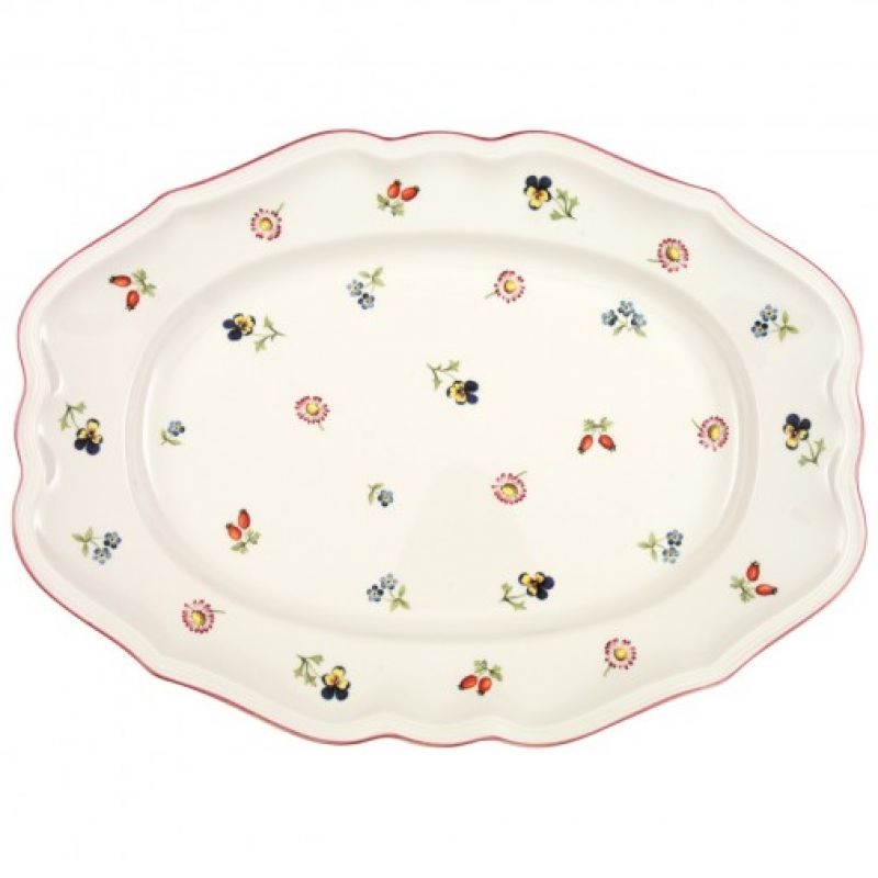 Villeroy & Boch, Petite Fleur, Oval platter, 37 cm