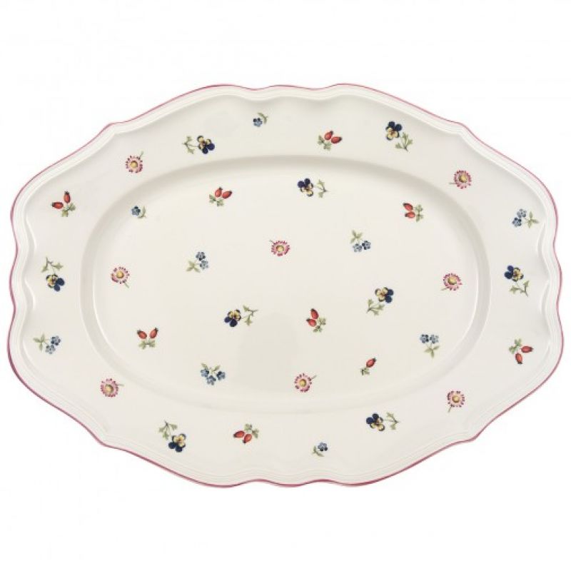 Villeroy & Boch, Petite Fleur, Oval platter, 44 cm