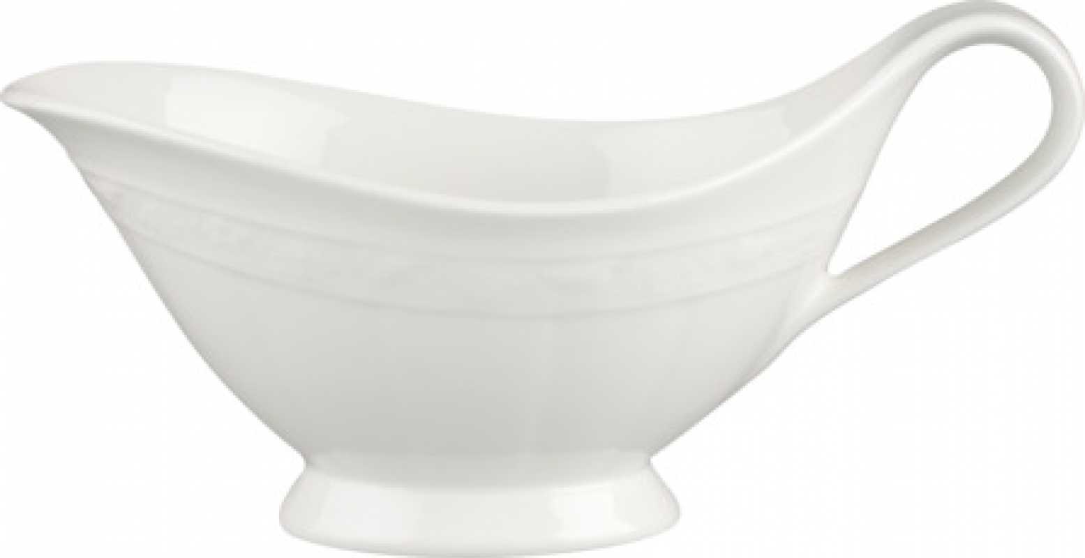 1043893407 Villeroy & Boch, White Pearl, Gravy boat top, 0,40l