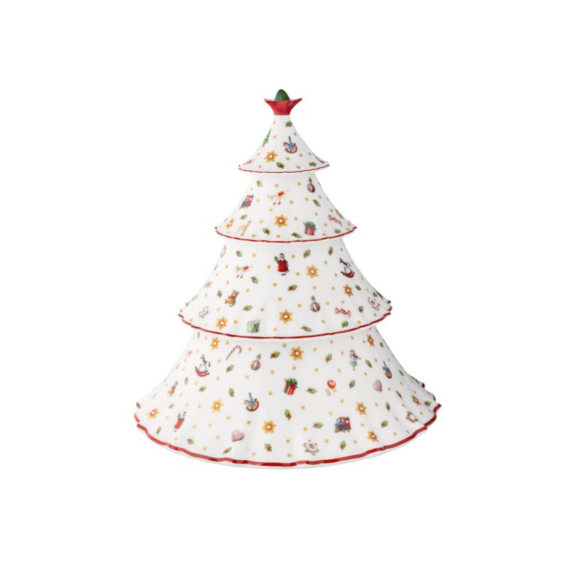 Villeroy & Boch Toy's Delight Christmas Tree Tin – dekorative Weihnachtsdose in Baumform