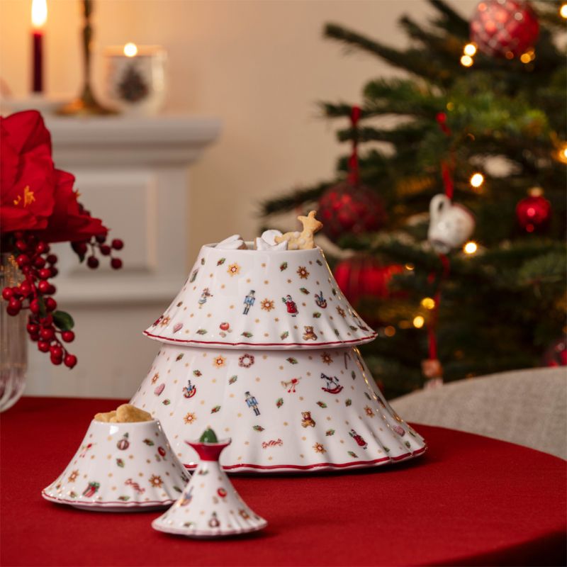 Villeroy & Boch Toy's Delight Christmas Tree Tin – festive decoration with nostalgic design