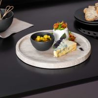 1013752581 Manufacture Travertine, serving plate 24.5 cm