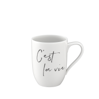 Villeroy & Boch, Statement Mug with handle, C'est la vie