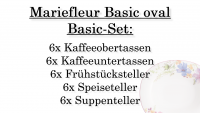 Villeroy & Boch, Mariefleur Basic oval, Basic-set 30 pcs.