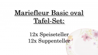 Villeroy & Boch, Mariefleur Basic oval, Table-set 24 pcs.
