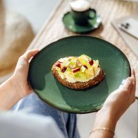 1042952640 Lave vert, breakfast/dessert plate 23 cm