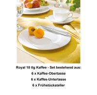 1044121006 Royal, Kaffee-Set 6 Pers.