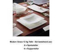 1045101004 Modern Grace, dinner set, 6 persons