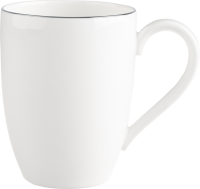 Villeroy & Boch, Anmut Platinum No.1, Becher mit Henkel, 0,35l