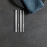 Villeroy & Boch, Purismo Bar, Glas-Trinkhalm kurz, Set 4 tlg.