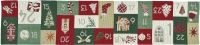 968024/40,  Sander - X-Mas Calender Tischband 20 x 96
