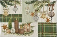968264/40 Sander X Mas Dekor  Patch Tischset
