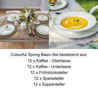 Villeroy & Boch, Colourful Spring, Basic-Set 12 Pers.