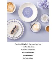 1045511002 Fleur bleu, basic set, 6 persons