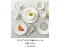 1045501004 Fleur Vert, Tafel-Set, 6 Personen
