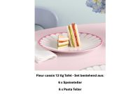 1045531004 Fleur cassis, Tafel-Set, 6 Personen