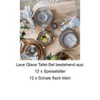 Villeroy & Boch, Lave Glace, Table-set 24 pcs.