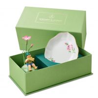 Wendt & Kühn, Boy with carnation on hill with bowl from Meissner porcelain