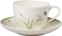 Villeroy & Boch, Colourful Spring, Coffee Cup with Saucer, 2 pieces, 0,23l