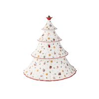 Villeroy & Boch Toy's Delight Christmas Tree Tin – decorative Christmas tin in tree shape